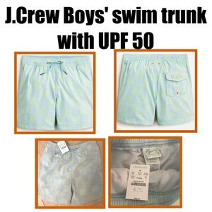 J.Crew Boys' swim trunk with UPF 50